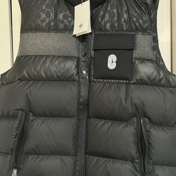 Coach Down Puffer Vest - Picture 3 of 7